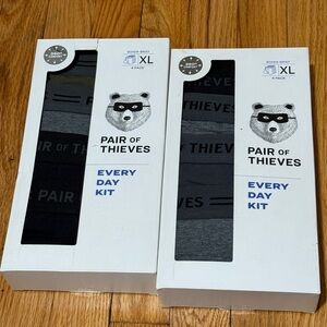 Men's Boxer Briefs - Black and Gray